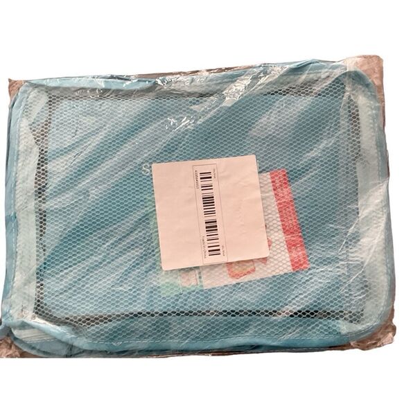 6 Piece Travel/Suitcase Organizers 5 Colors For Men & Women NWT - Picture 8 of 10